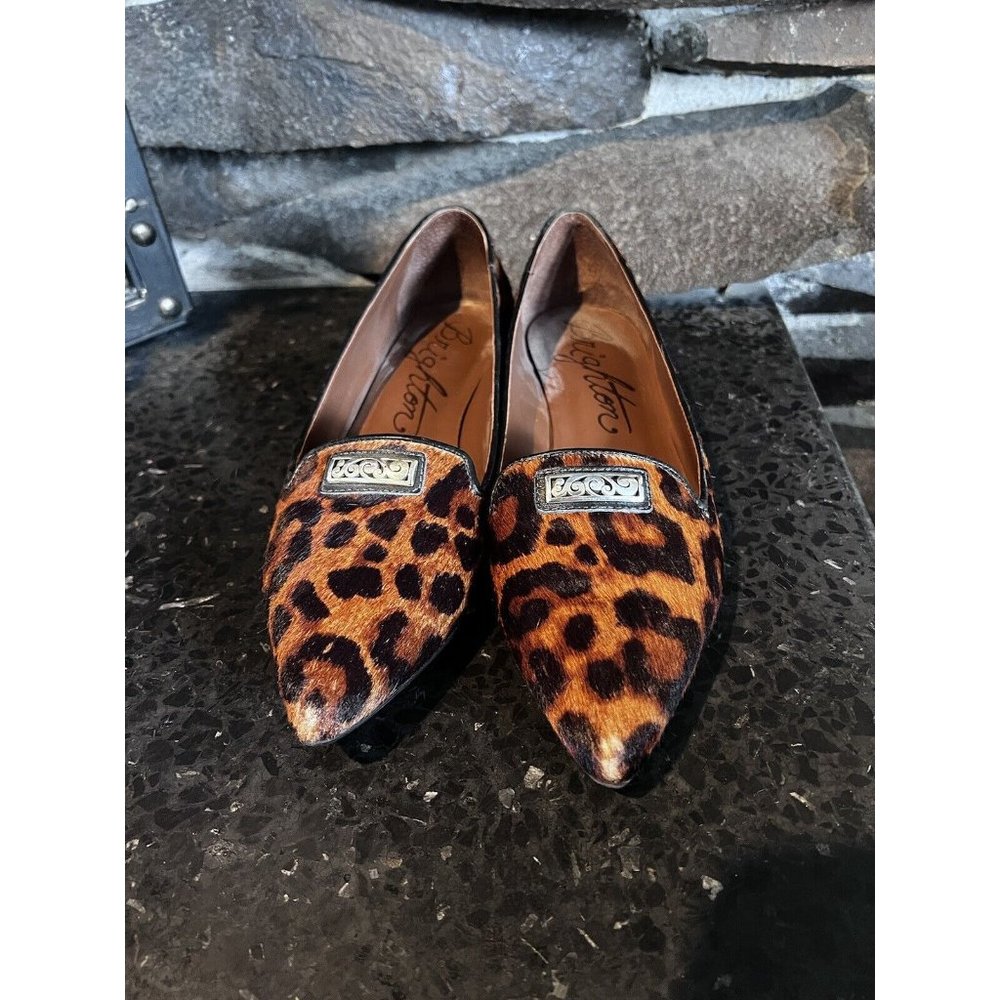 Brighton Leopard print  Eve ladies shoes Sz 8 med - Picture 3 of 12
